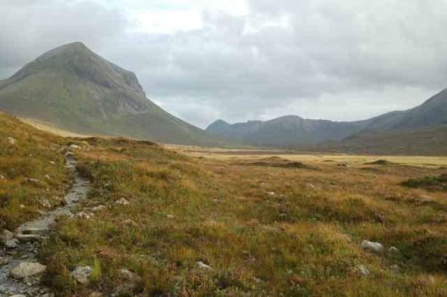 The Cuillins Mountains region