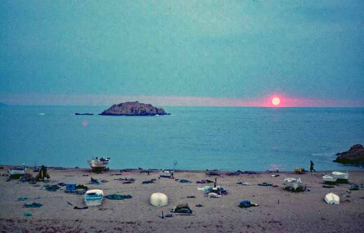 beach sunset
