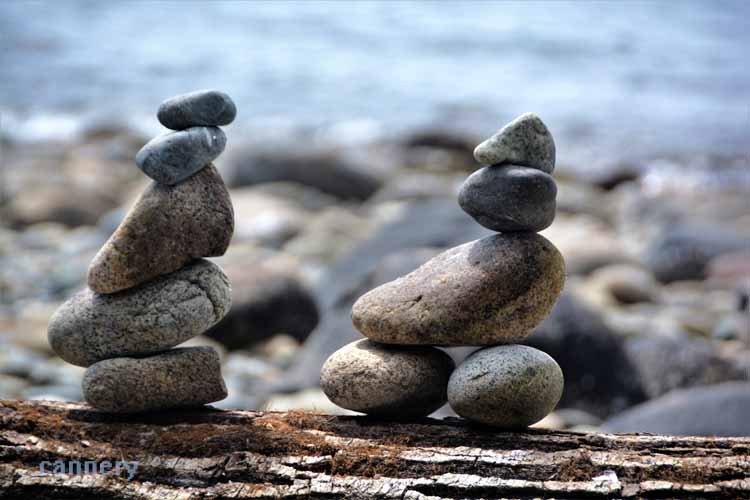 rock cairns