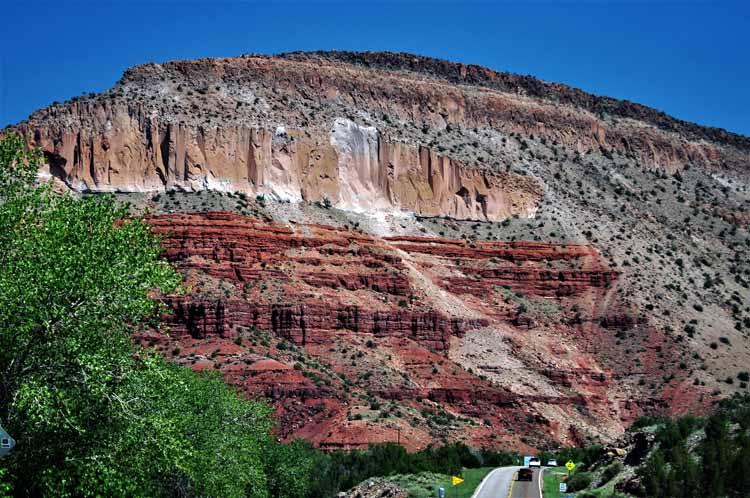 red rock mountains