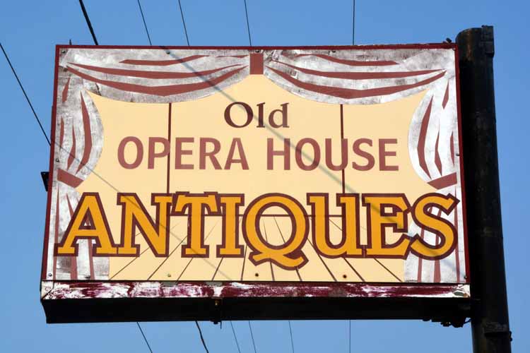 store sign