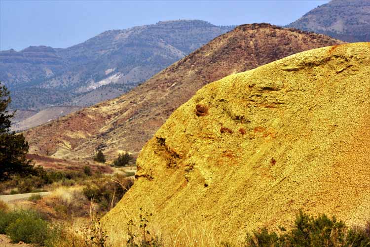 fossil beds of many colors