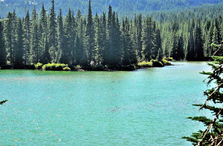 green water lake