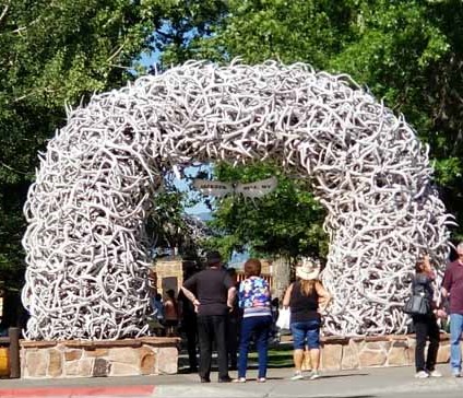 jackson hole antler arch