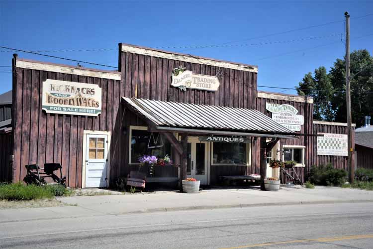 Daniel is a tiny don't-blink town of less than 200 residents situated on Wyoming's Highway 189. It was established by Thomas Daniel in 1900 when he was named its first postmaster. Today, a strong sense of community keeps the town alive. Ranching is its biggest industry. 