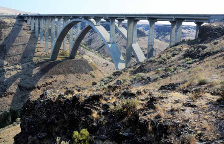 bridge over gorge