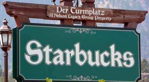 starbucks sign