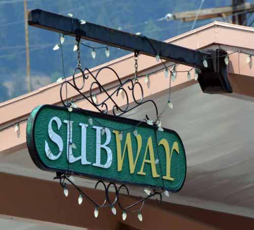 subway sign