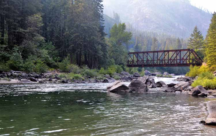 bridge over river