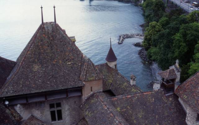 an overview of a portion of the castle