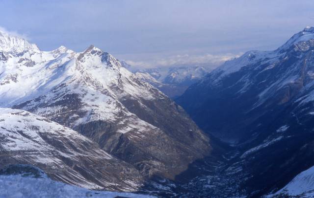 through the valley