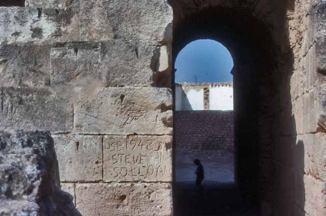 the amphitheater at El Djem