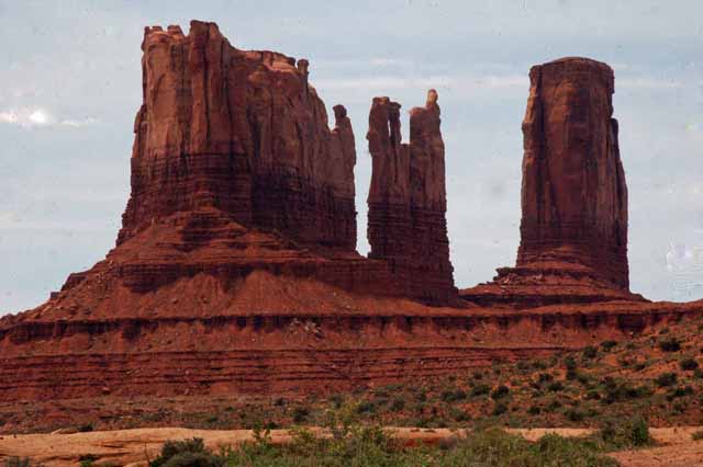 close up of Monument Valley symbol