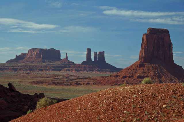 familiar shot of group of monuments