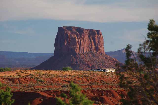 formations at sunset