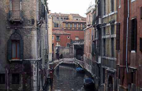 old houses on canal