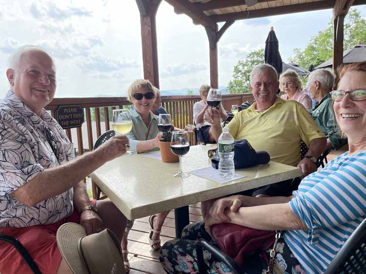 Wolf Mountain Winery & Vineyards is just a few miles from Dahlonega and offers stunning views of the North Georgia Mountains. It was featured in the June 2021 issue of Southern Living magazine.