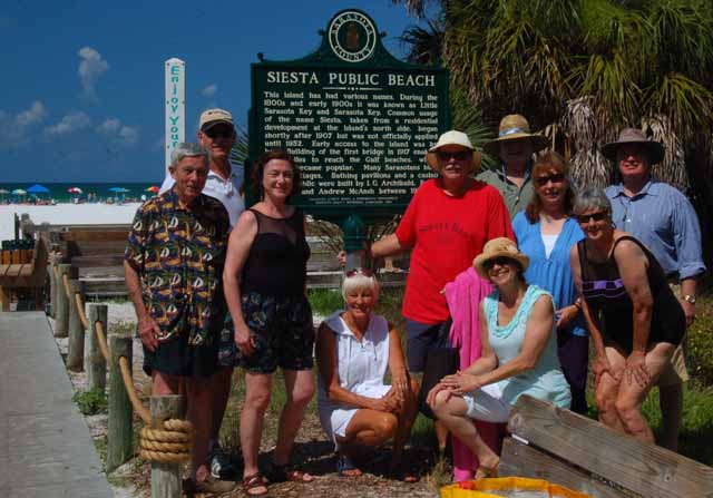 the beach at Siesta Key Beach
