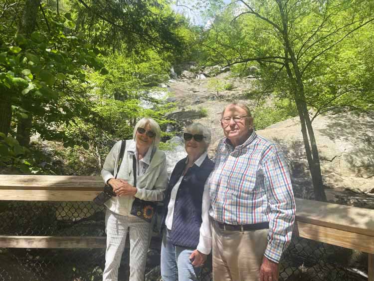 john, linda, me