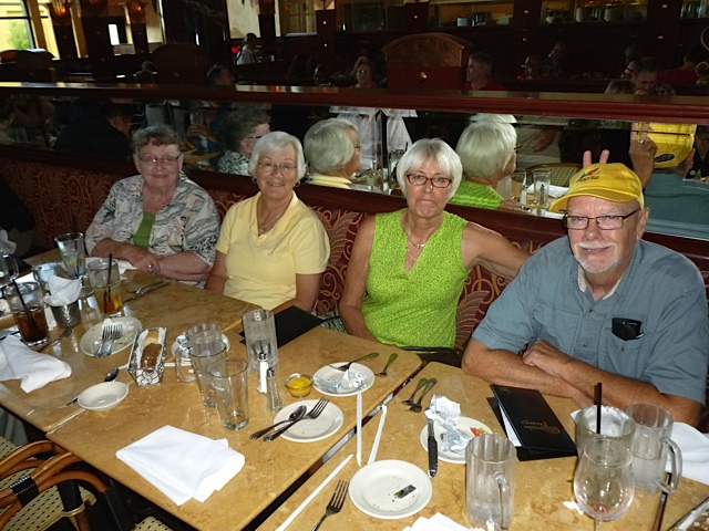 at the Cheesecake Factory in Dayton