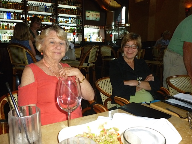 at the Cheesecake Factory, Dayton