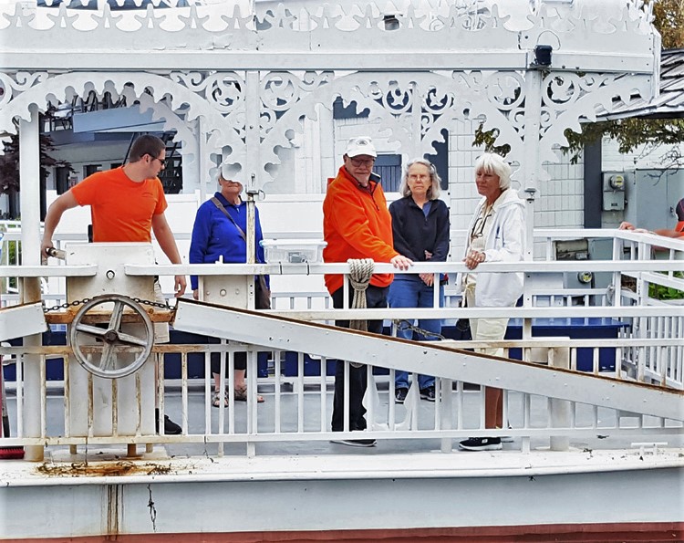 chain ferry landing