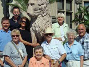in front of the biltmore