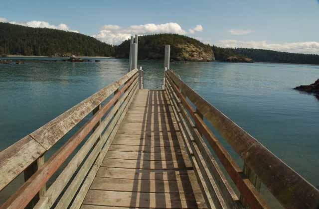 pier at Rosario Beach
