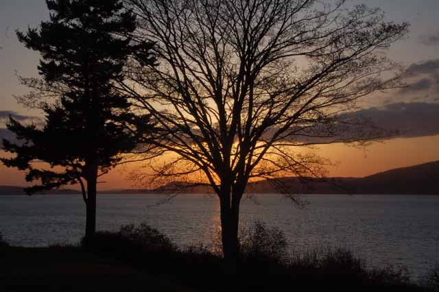 sunset in Anacortes