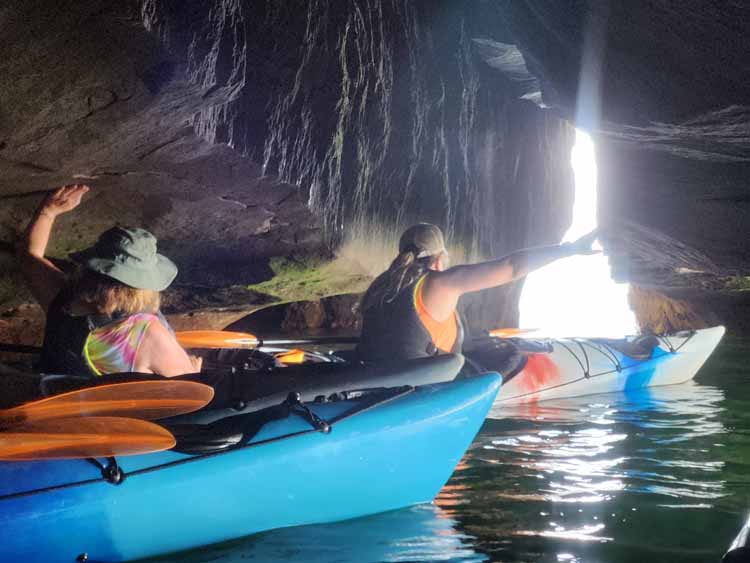 kayaking
