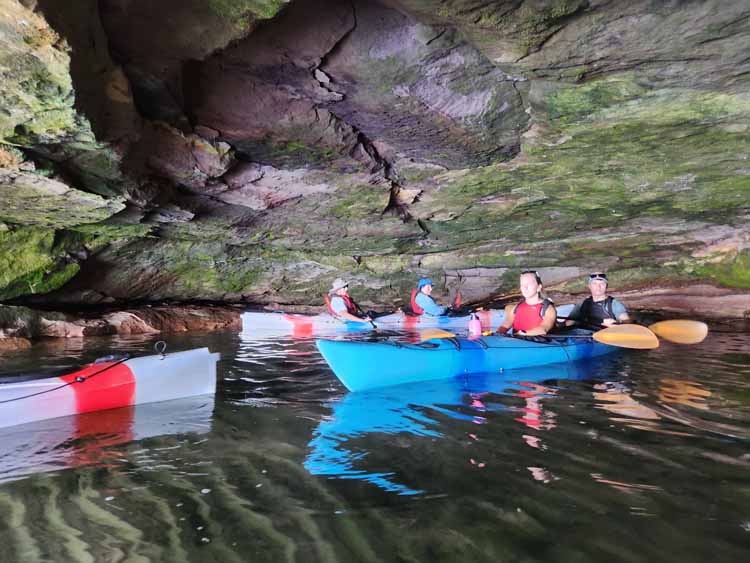 kayaking